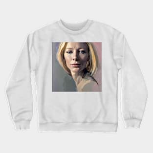 Cate's face study Crewneck Sweatshirt